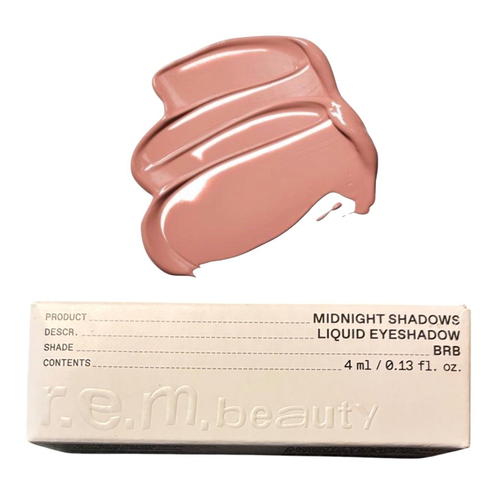 r.e.m. beauty Midnight Shadows Matte Liquid Eyeshadow BRB Pink Mauve NIB Disc